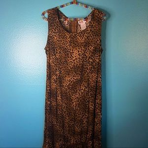 R&K Originals leopard print dress